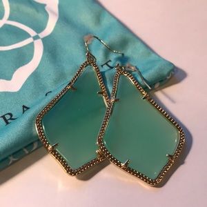 Kendra Scott Alexandra Earrings in Green